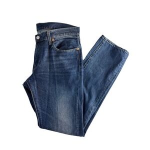 Levis Premium 511 Slim Jeans Mens 33x34 Dark Wash Modern Fit Denim